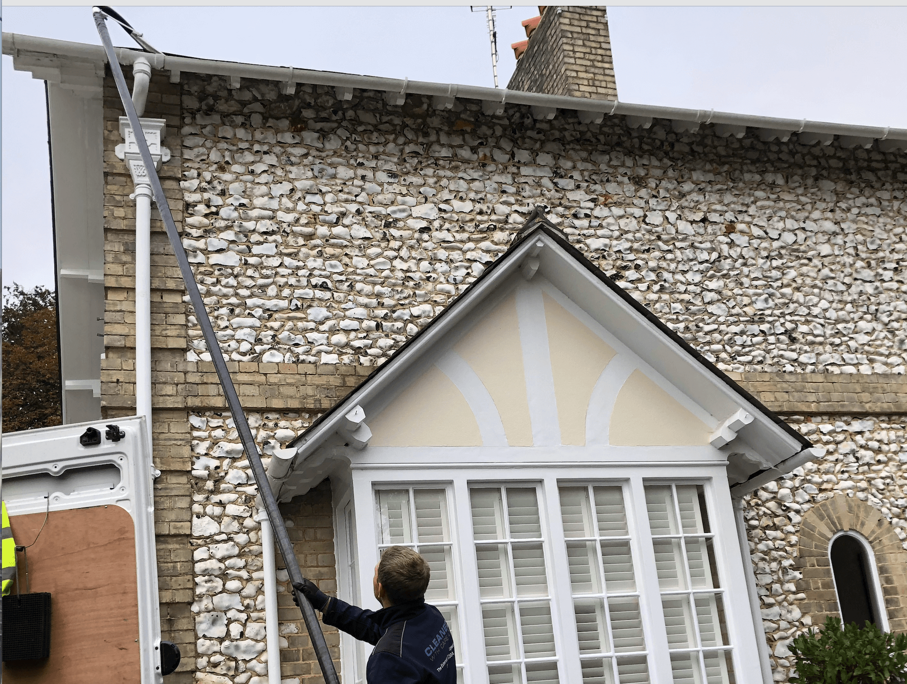 Professional gutter cleaning tools and equipment used by The Roof Moss Cleaners in Redbourn